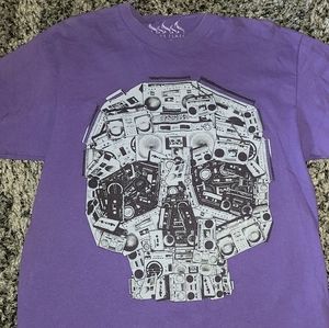 Solar Flare 80’s Men's T-shirt Boombox Cassette